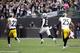 OAKLAND, CA - OCTOBER 27: Terrelle Pryor #2 of the Oakland Raiders outruns William Gay #22 and Ryan Clark #25 of the Pittsburgh Steelers to score on a 93-yard run at O.co Coliseum on October 27, 2013 in Oakland, California. (Photo by Ezra Shaw/Getty Ima