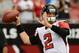 GLENDALE, AZ - OCTOBER 27: Matt Ryan #2 of the Atlanta Falcons throws a pass during pregame against the Arizona Cardinals at University of Phoenix Stadium on October 27, 2013 in Glendale, Arizona. (Photo by Norm Hall/Getty Images)