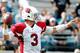 JACKSONVILLE, FL - NOVEMBER 17: Carson Palmer #3 of the Arizona Cardinals attempts a pass during the game against the Jacksonville Jaguars at EverBank Field on November 17, 2013 in Jacksonville, Florida. (Photo by Sam Greenwood/Getty Images)