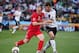 BLOEMFONTEIN, SOUTH AFRICA - JUNE 27: Wayne Rooney of England is challenged by Arne Friedrich of Germany during the 2010 FIFA World Cup South Africa Round of Sixteen match between Germany and England at Free State Stadium on June 27, 2010 in Bloemfontein
