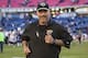 NASHVILLE, TN - NOVEMBER 10: Head Coach Gus Bradley of the Jacksonville Jaguars jogs off the field after a game against the Tennessee Titans at LP Field on November 10, 2013 in Nashville, Tennessee. The Jaguars defeated the Titans 29-27. (Photo by Wesl