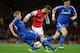LONDON, ENGLAND - OCTOBER 29: Jack Wilshere of Arsenal is tackled by Kevin De Bruyne of Chelsea (L) during the Capital One Cup Fourth Round match between Arsenal and Chelsea at the Emirates Stadium on October 29, 2013 in London, England. (Photo by Jamie