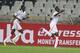 Alain Traore, right. celebrates during the African Cup of Nations in 2012