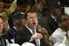 BOSTON, MA - JUNE 08: Head coach Alain Vigneault of the Vancouver Canucks watches his team from the bench during Game Four of the 2011 NHL Stanley Cup Final at TD Garden on June 8, 2011 in Boston, Massachusetts. (Photo by Dave Sandford/NHLI via Getty Im