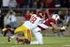 PALO ALTO, CA - SEPTEMBER 15: Zach Ertz #86 of the Stanford Cardinal gets past Dion Bailey #18 of the USC Trojans to score the winning touchdown at Stanford Stadium on September 15, 2012 in Palo Alto, California. (Photo by Ezra Shaw/Getty Images)