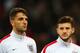 Lallana, along with team-mate Jay Rodriguez (left), could be one of three Saints players in Hodgson's plans for Brazil.
