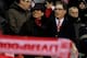 LIVERPOOL, ENGLAND - JANUARY 25: Liverpool owner John Henry and wife Linda Pizzuti look on prior to the Carling Cup Semi Final Second Leg match between Liverpool and Manchester City at Anfield on January 25, 2012 in Liverpool, England. (Photo by Michae