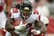GLENDALE, AZ - OCTOBER 27: Running back Steven Jackson #39 of the Atlanta Falcons rushes the football against the Arizona Cardinals during the NFL game at the University of Phoenix Stadium on October 27, 2013 in Glendale, Arizona. The Cardinals defeated