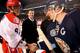 PITTSBURGH, PA - JANUARY 01: Sidney Crosby (R) #87 of the Pittsburgh Penguins shakes hands with Alex Ovechkin (L) #8 of the Washington Capitals prior to the 2011 NHL Bridgestone Winter Classic at Heinz Field on January 1, 2011 in Pittsburgh, Pennsylvania