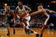 BOSTON, MA - NOVEMBER 06: Jordan Crawford #27 of the Boston Celtics drives to the basket past Richard Jefferson #24 of the Utah Jazz in the second half at TD Garden on November 6, 2013 in Boston, Massachusetts. (Photo by Jared Wickerham/Getty Images)
