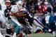 FOXBORO, MA - OCTOBER 27: Logan Ryan #26 of the New England Patriots sacks Ryan Tannehill #17 of the Miami Dolphins in the second half at Gillette Stadium on October 27, 2013 in Foxboro, Massachusetts. (Photo by Jim Rogash/Getty Images)