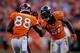 Demaryius Thomas and Knowshon Moreno are two of Denver's many weapons.