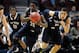 LAS VEGAS, NV - MARCH 09: Cameron Miles #20 of the San Diego Toreros brings the ball up the court during a semifinal game of the West Coast Conference Basketball tournament against the Saint Mary's Gaels at the Orleans Arena March 9, 2013 in Las Vegas, N