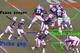Auburn uses the numbers advantage to overwhelm the defense with precision blocking.