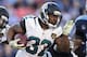 NASHVILLE, TN - NOVEMBER 10: Maurice Jones-Drew #32 of the Jacksonville Jaguars runs the ball against the Tennessee Titans at LP Field on November 10, 2013 in Nashville, Tennessee. The Jaguars defeated the Titans 29-27. (Photo by Wesley Hitt/Getty Imag