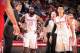 HOUSTON, TX - NOVEMBER 9: James Harden #13 and Jeremy Lin #7 talk with Kevin McHale Head Coach of the Houston Rockets during the game against the Los Angeles Clippers on November 9, 2013 at the Toyota Center in Houston, Texas. NOTE TO USER: User expressl