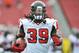TAMPA, FL - NOVEMBER 17: Running back Steven Jackson #39 of the Atlanta Falcons warms up for play against the Tampa Bay Buccaneers November 17, 2013 at Raymond James Stadium in Tampa, Florida. (Photo by Al Messerschmidt/Getty Images)