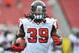 TAMPA, FL - NOVEMBER 17: Running back Steven Jackson #39 of the Atlanta Falcons warms up for play against the Tampa Bay Buccaneers November 17, 2013 at Raymond James Stadium in Tampa, Florida. (Photo by Al Messerschmidt/Getty Images)