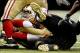 Nov 17, 2013; New Orleans, LA, USA; San Francisco 49ers quarterback Colin Kaepernick (7) is sacked by New Orleans Saints defensive end Cameron Jordan (94) during the second quarter of a game at Mercedes-Benz Superdome. Mandatory Credit: Derick E. Hingle-U