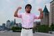 SHANGHAI, CHINA - JULY 31: Manny Pacquiao poses for a picture at the Bund on July 31, 2013 in Shanghai, China. (Photo by Kevin Lee/Getty Images)