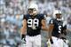 Anthony Zettel could move back inside to play defensive tackle.