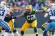 Evan Dietrich-Smith has proven to be just as useful pass-blocking for Aaron Rodgers on the field as he is in the film room, breaking down film on opponents.