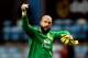 BIRMINGHAM, ENGLAND - OCTOBER 26: Tim Howard of Everton celebrates his side's win during the Barclays Premier League match between Aston Villa and Everton at Villa Park on October 26, 2013 in Birmingham, England (Photo by Ben Hoskins/Getty Images)