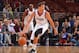 PHILADELPHIA, PA - NOVEMBER 4: Michael Carter-Williams #1 of the Philadelphia 76ers dribbles against the Golden State Warriors at the Wells Fargo Center on November 4, 2013 in Philadelphia, Pennsylvania. NOTE TO USER: User expressly acknowledges and agre