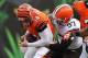 Browns right outside linebacker Jabaal Sheard has 2.5 sacks on the season and will be matched up with young Steelers left tackle Kelvin Beachum on Sunday. Expect Mike Adams to provide help as an extra lineman-slash-tight end.