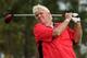 SHANGHAI, CHINA - OCTOBER 25: John Daly of the USA in action during the second round of the BMW Masters at Lake Malaren Golf Club on October 25, 2013 in Shanghai, China. (Photo by Andrew Redington/Getty Images)