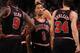 DENVER, CO - NOVEMBER 21: Derrick Rose #1 of the Chicago Bulls walks off the court against the Denver Nugget on November 21, 2013 at the Pepsi Center in Denver, Colorado. NOTE TO USER: User expressly acknowledges and agrees that, by downloading and/or us