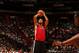 MIAMI, FL - OCTOBER 6: Rashard Lewis #9 of the Miami Heat shoots during the Red & White scrimmage game on October 6, 2013 at American Airlines Arena in Miami, Florida. NOTE TO USER: User expressly acknowledges and agrees that, by downloading and or using