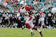 JACKSONVILLE, FL - NOVEMBER 17: Andre Ellington #38 of the Arizona Cardinals runs for yardage during the game against the Jacksonville Jaguars at EverBank Field on November 17, 2013 in Jacksonville, Florida. (Photo by Sam Greenwood/Getty Images)