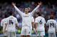 MADRID, SPAIN - NOVEMBER 09: Cristiano Ronaldo of Real Madrid CF celebrates scoring their opening goal during the La Liga match between Real Madrid CF and Real Sociedad de Futbol at Estadio Santiago Bernabeu on November 9, 2013 in Madrid, Spain. (Photo