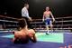 MANCHESTER, ENGLAND - NOVEMBER 23: Carl Froch connects with George Groves during their IBF and WBA World Super Middleweight bout at Phones4u Arena on November 23, 2013 in Manchester, England. (Photo by Scott Heavey/Getty Images)
