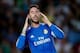ELCHE, SPAIN - SEPTEMBER 25: Sergio Ramos of Real Madrid CF reacts as he fail to score during the La Liga match between Elche FC and Real Madrid CF at Estadio Manuel Martinez Valero on September 25, 2013 in Elche, Spain. (Photo by Gonzalo Arroyo Moreno/G