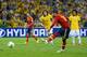 RIO DE JANEIRO, BRAZIL - JUNE 30: Sergio Ramos of Spain misses a penalty kick during the FIFA Confederations Cup Brazil 2013 Final match between Brazil and Spain at Maracana on June 30, 2013 in Rio de Janeiro, Brazil. (Photo by Laurence Griffiths/Getty