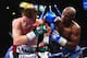 Mayweather in action