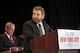 Sep 25, 2013; New York, NY, USA; President and CEO of cablevision systems corporation and executive chairman of The Madison Square Garden company James Dolan speaks during a press conference to announce the 2015 NBA All-Star weekend in New York City at In