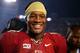 TALLAHASSEE, FL - NOVEMBER 02: Jameis Winston #5 of the Florida State Seminoles looks on during a game against the Miami Hurricanes at Doak Campbell Stadium on November 2, 2013 in Tallahassee, Florida. (Photo by Mike Ehrmann/Getty Images)