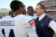 Auburn QB Nick Marshall (left) and head coach Gus Malzahn (right)