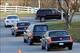 The hearse carrying Jovan Belcher is driven from his memorial service on Dec. 5, 2012.