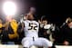 OXFORD, MS - NOVEMBER 23: Michael Sam #52 of the Missouri Tigers celebrates with fans following a victory over the Ole Miss Rebels at Vaught-Hemingway Stadium on November 23, 2013 in Oxford, Mississippi. Missouri won the game 24-10. (Photo by Stacy Rev