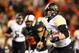 STILLWATER, OK - NOVEMBER 23: Bryce Petty #14 of the Baylor Bears carries the ball against the Oklahoma State Cowboys in the first quarter at Boone Pickens Stadium on November 23, 2013 in Stillwater, Oklahoma. (Photo by Ronald Martinez/Getty Images)