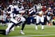 FOXBORO, MA - NOVEMBER 24: Wide receiver Julian Edelman #11 of the New England Patriots scores a touchdown in the fourth quarter against the Denver Broncos during a game at Gillette Stadium on November 24, 2013 in Foxboro, Massachusetts. (Photo by Jared