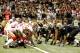 November 25, 2012; New Orleans, LA, USA; San Francisco 49ers offense lines up against the New Orleans Saints defense during the second half of a game at the Mercedes-Benz Superdome. The 49ers defeated the Saints 31-21. Mandatory Credit: Derick E. Hingle-U