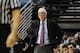 Nov 20, 2013; San Diego, CA, USA; San Diego State Aztecs head coach Steve Fisher looks on from the sidelines during the first half against the San Diego Christian Hawks at Viejas Arena. Mandatory Credit: Christopher Hanewinckel-USA TODAY Sports