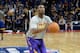 SHANGHAI, CHINA - OCTOBER 18: Kobe Bryant of the Los Angeles Lakers warms up against the Golden State Warriors during the 2013 Global Games on October 18, 2013 at the Mercedes-Benz Arena in Shanghai, China. NOTE TO USER: User expressly acknowledges and ag