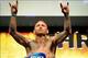 Jul 5, 2013; Las Vegas, NV, USA; Chris Leben during the weighs-in for his UFC fight at the Mandalay Bay Event Center. Leban takes on Andrew Craig at the MGM Grand Garden Arena July 6. Mandatory Credit: Jayne Kamin-Oncea-USA TODAY Sports