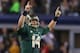 ARLINGTON, TX - NOVEMBER 16: Bryce Petty #14 of the Baylor Bears celebrates a touchdown against the Texas Tech Red Raiders at AT&T Stadium on November 16, 2013 in Arlington, Texas. (Photo by Ronald Martinez/Getty Images)